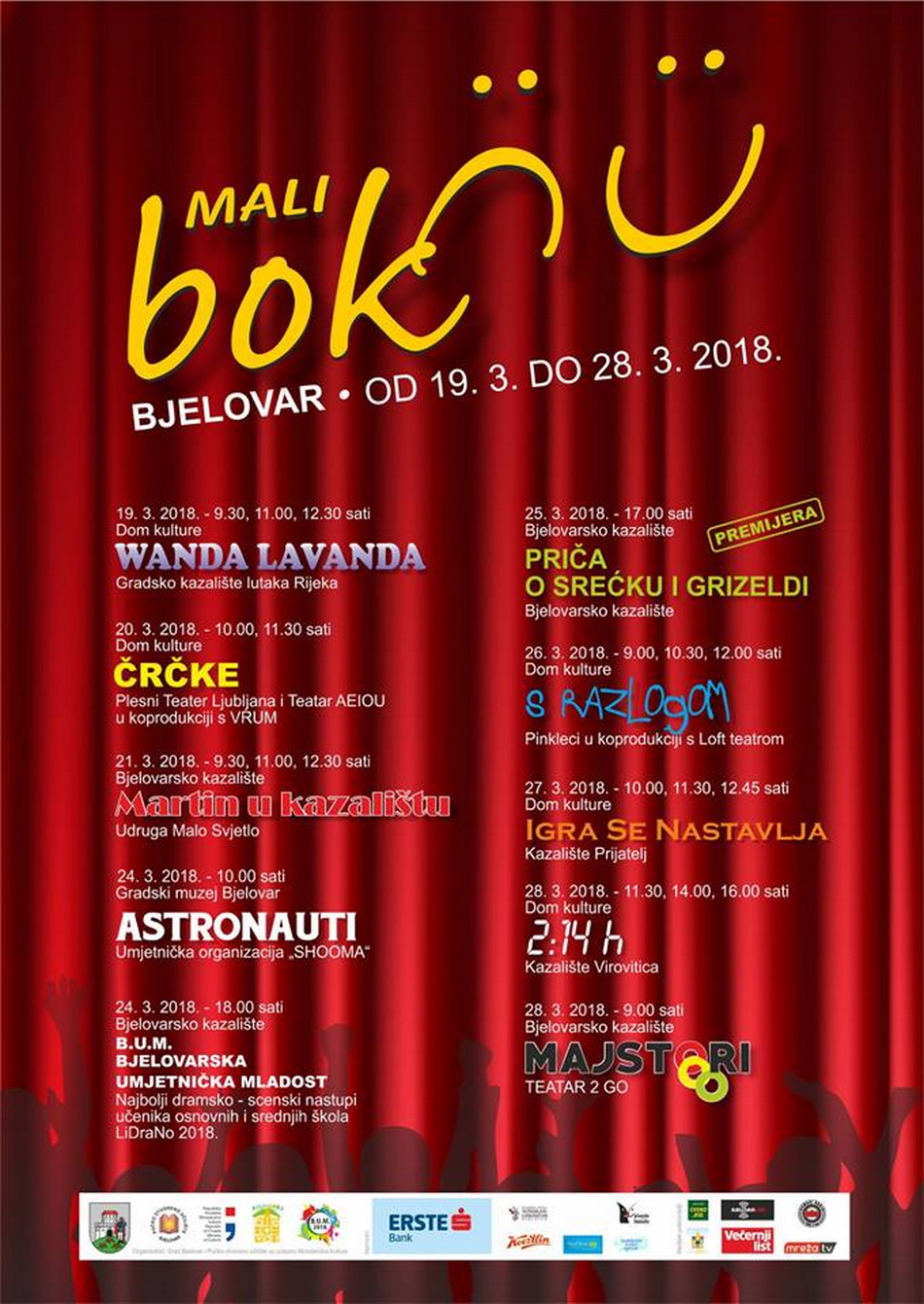 Priča o Srećku i Grizeldi u izvedbi Bjelovarskog kazališta – premijera na Malom BOK-u!